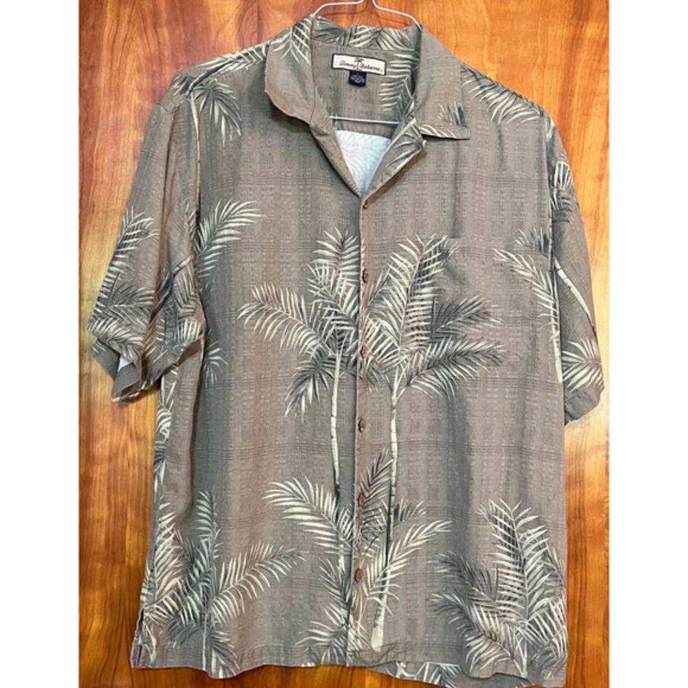 Tommy Bahama Silk Shirt Size Large